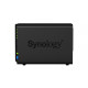 Serwer NAS DS223 2x0HDD 2GB 4x1.7Ghz 1xGbE 3xUSB