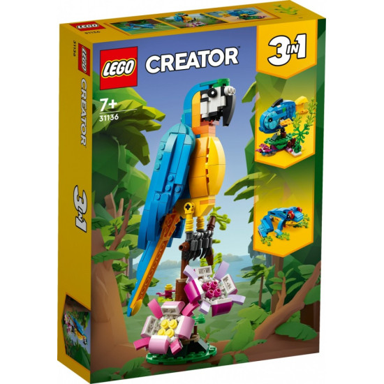 Klocki Creator 31136 Egzotyczna papuga