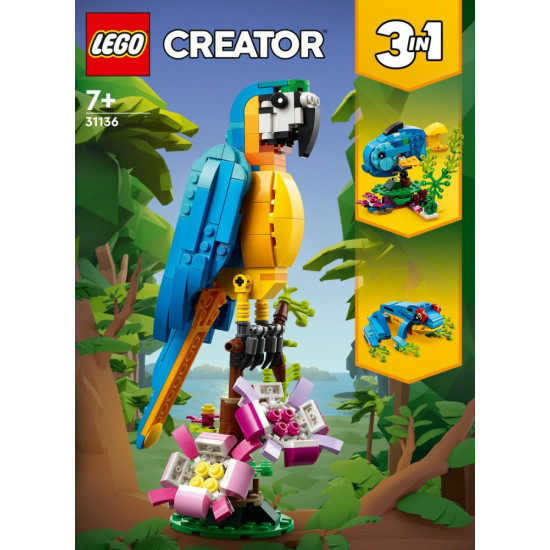Klocki Creator 31136 Egzotyczna papuga