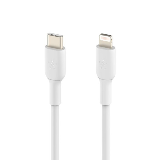 Kabel BoostCharge USB-C do Lightning 1m biały