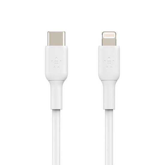Kabel BoostCharge USB-C do Lightning 1m biały