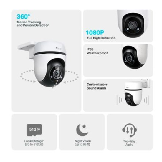 Kamera Tapo C500 WiFi 1080p Outdoor 