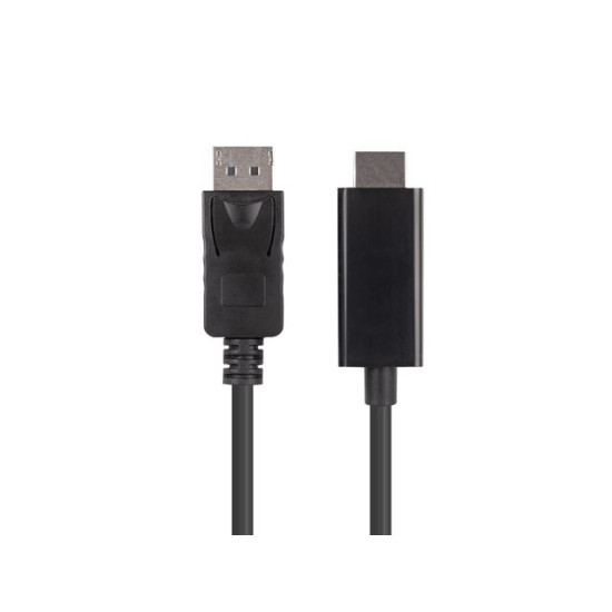 Kabel DisplayPort (M) V1.1 -> HDMI (M) 1m czarny 