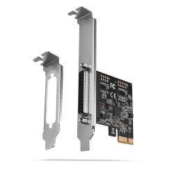PCEA-P1N Kontroler PCIe 1x port równoległy (LPT), w zestawie SP & LP