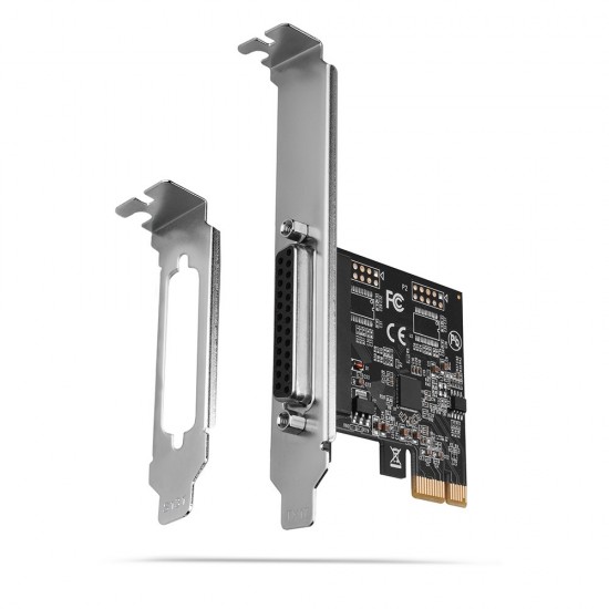 PCEA-P1N Kontroler PCIe 1x port równoległy (LPT), w zestawie SP & LP