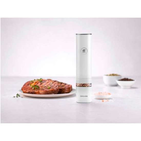 Młynek do przypraw Enfinigy, biały