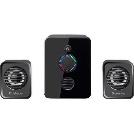 Głośniki komputerowe V12 2.1 11W USB podświetlenie LED