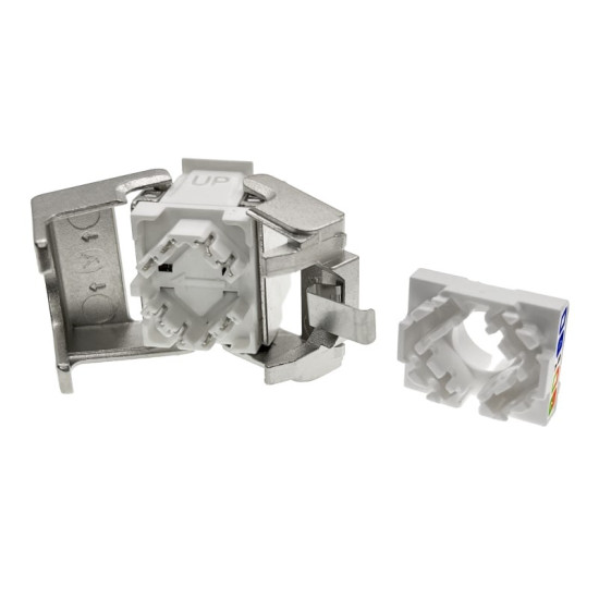 Moduł keystone RJ45 kat.6A PoE+ STP 