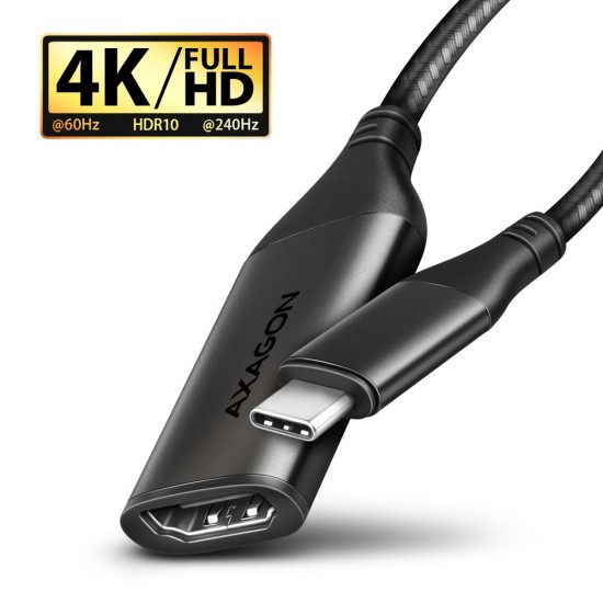 RVC-HI2M Adapter USB-C -> HDMI 2.0 4K/60Hz Aluminum, 25cm kabel