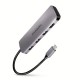 HMC-HCR3A Wieloportowy hub 3x USB-A + HDMI + SD/microSD, USB-C 3.2 Gen1, 20cm USB-C kabel HMC-HCR3A Wieloportowy hub 3x USB-A + HDMI + SD/microSD, USB-C 3.2 Gen1, 20cm USB-C kabel