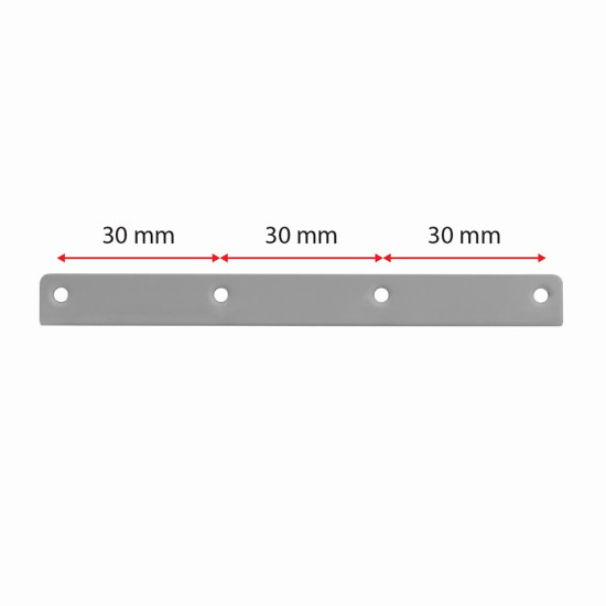 RHD-125S Ramka metalowa do montażu 1x 2.5