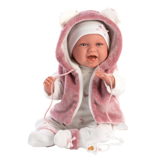 Lalka bobas śmiejąca się Mimi 42 cm