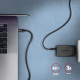 BUCM3-CM30AB Kabel USB-C  USB-C, 3.0m, PD 60W, 3A, ALU, oplot, czarny