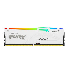 Pamięć DDR5 Fury Beast RGB  32GB(2*16GB)/5600  CL36 Biała
