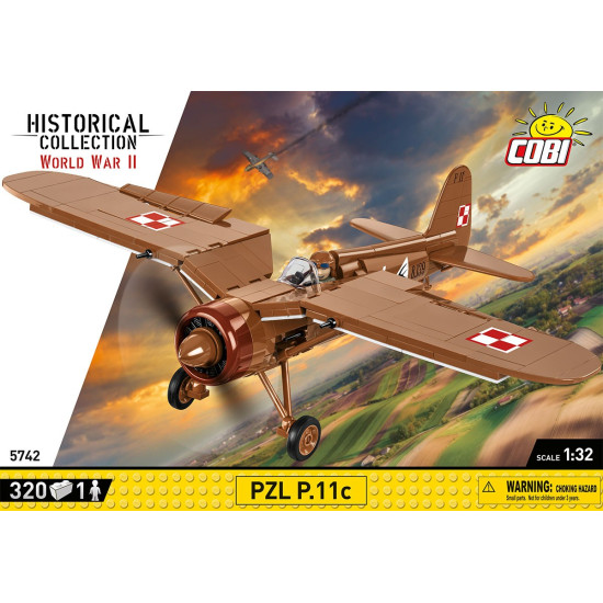 Klocki PZL P.11c 