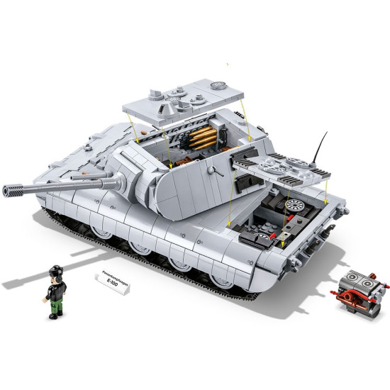 Klocki Panzerkampfwagen E-100 