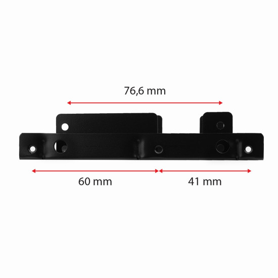 RHD-225 Ramka metalowa do montażu 2 x 2.5