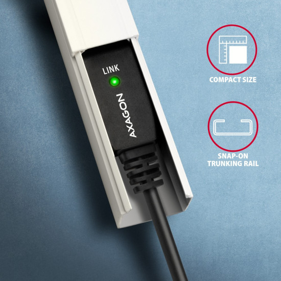Kabel ADR-210B USB 2.0 A-M -> B-M Aktywny kabel połączeniowy/wzmacniacz 10m