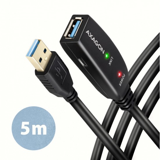 Kabel ADR-305 USB 3.0 A-M -> A-F aktywny kabel przedłużacz/wzmacniacz 5m