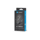 Hub USB-C 4 porty Mayfly czarny + adapter USB-A 