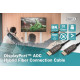 Kabel połączeniowy hybrydowy AOC DisplayPort 1.4 8K/60Hz UHD DP/DP M/M 15m Czarny
