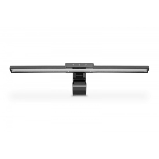 Lampka LED do monitora z mocowaniem zaciskowym, 5W, 250lm Czarna