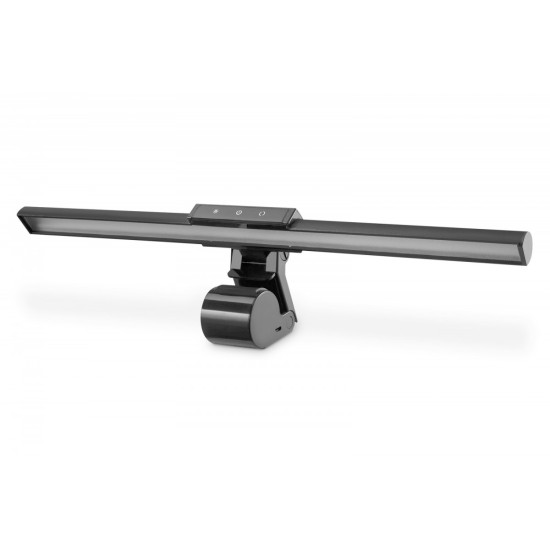 Lampka LED do monitora z mocowaniem zaciskowym, 5W, 250lm Czarna