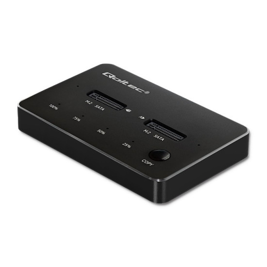 Stacja dokujca dysków 2x SSD M.2 SATA | NGFF | USB typ C 