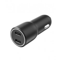 Ładowarka samochodowa 2xUSB C 45W PD