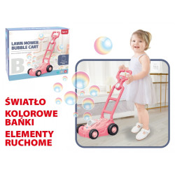 Kosiarka na bańki różowa
