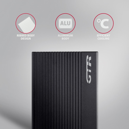 EE25-GTR Obudowa zewnętrzna aluminiowa USB3.2 Gen 2 - SATA 6G 2.5