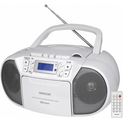 Radiomagnetofon z CD SPT 3907W MP3, USB, Bluetooth 