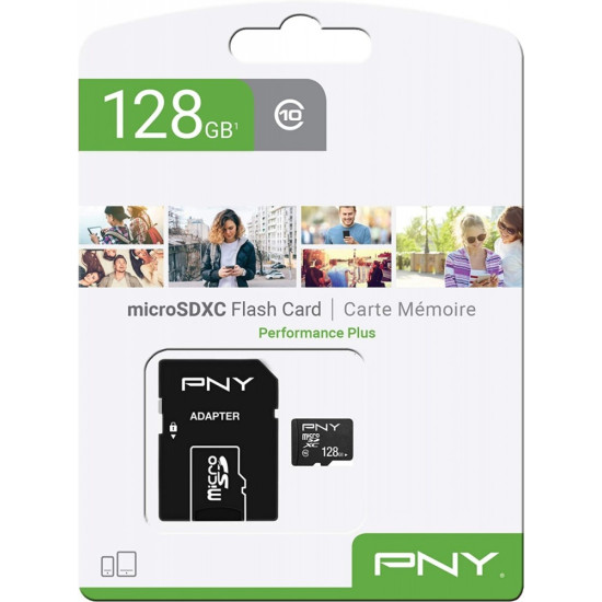 Karta pamięci MicroSDXC 128GB P-SDU12810PPL-GE
