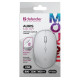 Mysz bezprzewodowa silent click AURIS MB-027 800/1200/1600 DPI Biała 