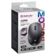 Mysz bezprzewodowa silent click AURIS MB-027 800/1200/1600 DPI Czarna
