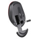 Mysz bezprzewodowa silent click AURIS MB-027 800/1200/1600 DPI Czerwona 