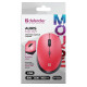 Mysz bezprzewodowa silent click AURIS MB-027 800/1200/1600 DPI Czerwona 