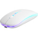 Mysz bezprzewodowa silent click TOUCH MM-997 akumulator 800/1200/1600 DPI Biała 