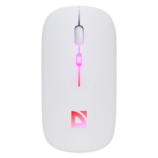 Mysz bezprzewodowa silent click TOUCH MM-997 akumulator 800/1200/1600 DPI Biała 