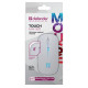 Mysz bezprzewodowa silent click TOUCH MM-997 akumulator 800/1200/1600 DPI Biała 