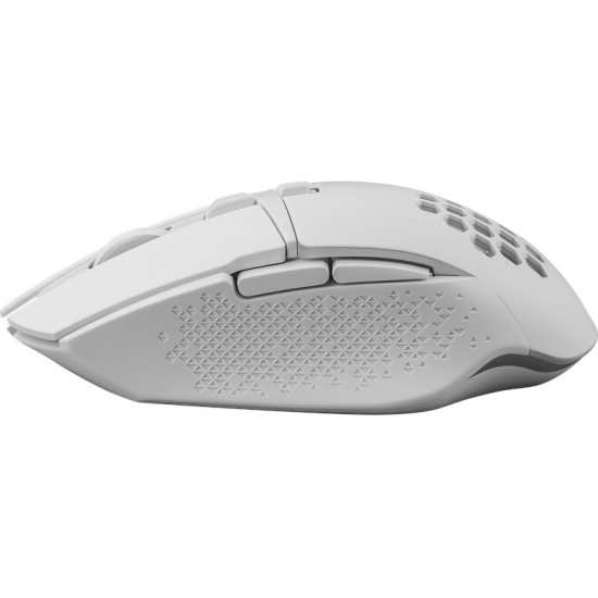 Mysz gamingowa bezprzewodowa Glory GM-514 RGB 7P 1200/2400/3200 DPI Biała 