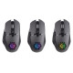 Mysz gamingowa bezprzewodowa GLORY GM-514 7P RGB 1200/2400/3200 DPI Czarna