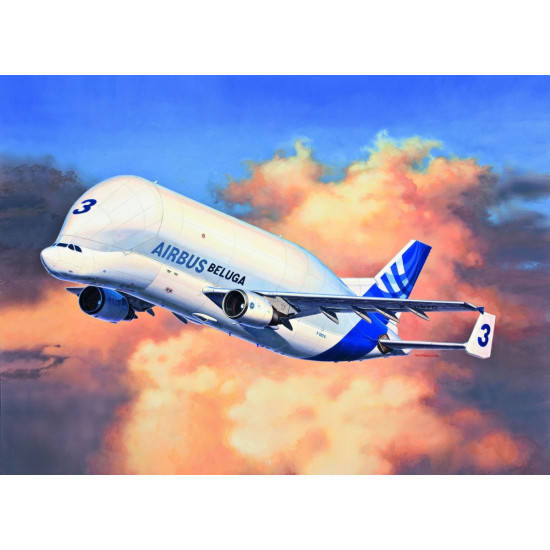 Model plastikowy Samolot Airbus A300-600ST Beluga 1/144