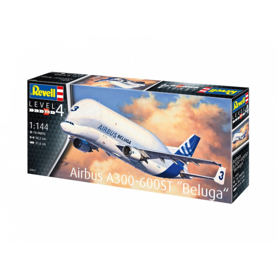 Model plastikowy Samolot Airbus A300-600ST Beluga 1/144