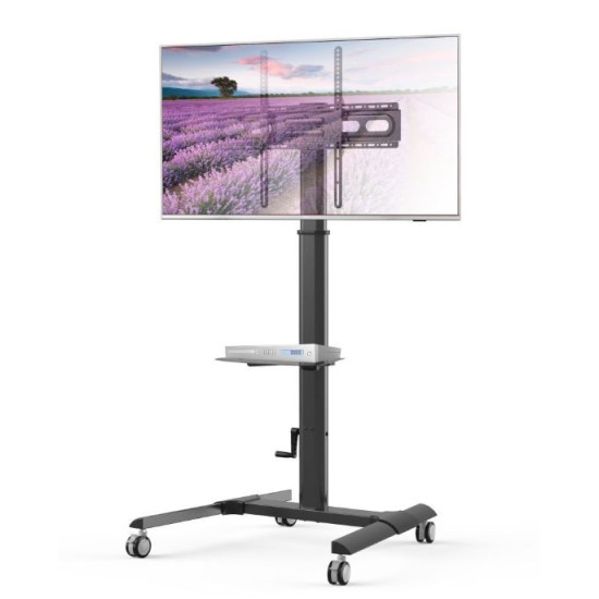 Stojak Mobilny LCD/LED 32-70cali, 40kg z półką