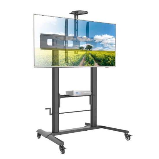 Stojak Mobilny do Tablic interaktywnych 52-110cali, 120kg, płynna regulacja 