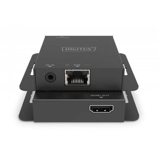 Przedłużacz/Extender HDMI 4K 30Hz 70m po skrętce Cat.5e/6/7/8 HDCP 1.4 EDID IR PoC, zestaw