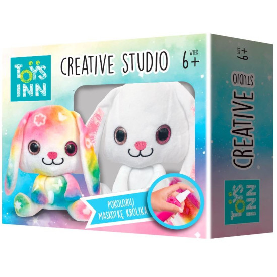 Zestaw kreatywny Creative Studio królik maskotka do kolorowania