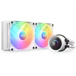 Chłodzenie wodne Kraken 240 RGB LCD Białe