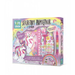 Pamiętnik Secret Message Jednorożec